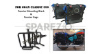 For Royal Enfield Goan Classic 350 Canvas Pannier Bags With Mounting - SPAREZO